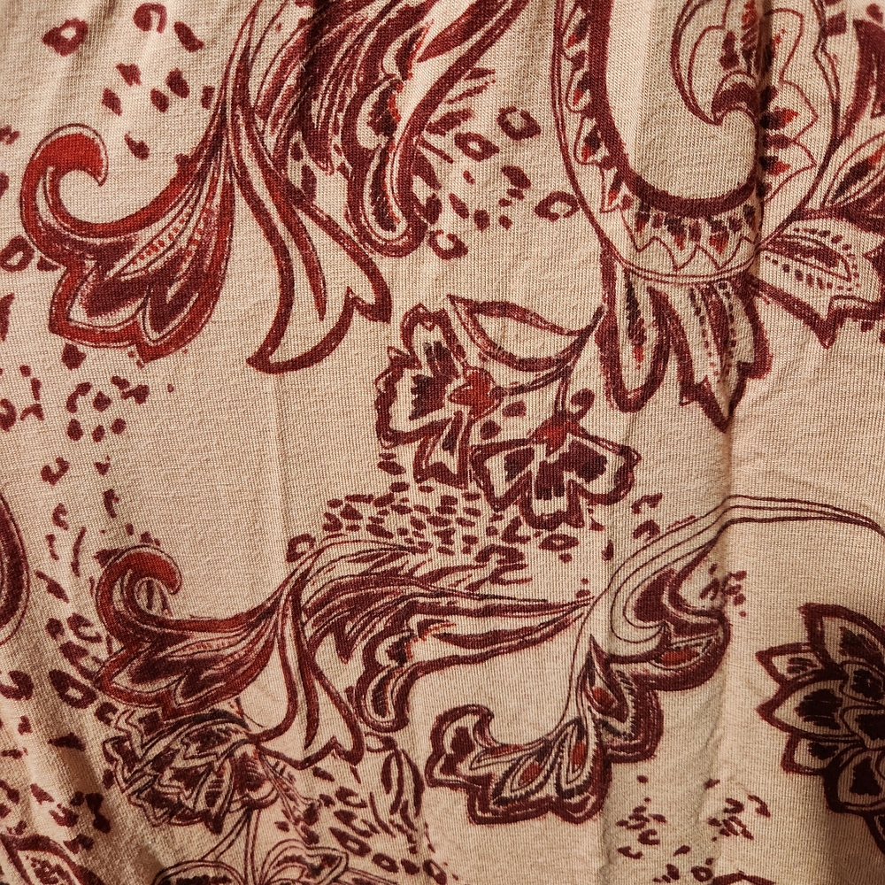 Knox Rose Pink and Burgundy Floral Maxi Dress - Picture 3 of 3